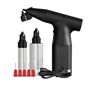 IKZARSA Aérographe Électrique Portable pour Gâteaux, Rechargeable USB, Alimentation par Gravité, Buse 0,3 mm, Vitesse Réglable, Pistolet Pulvérisateur ABS 2-15 psi - Product Image 1