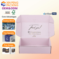 Boîtes d'expédition OEM 2026 XP avec logo gaufré, estampage à chaud, fenêtre découpée, poignée de levage, trou pour le pouce, emballage personnalisé en carton kraft pour cadeaux
