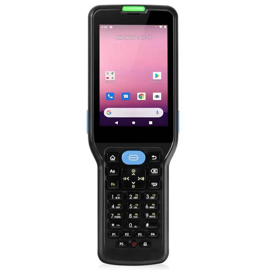 3.5 pollici Android 12 tastiera palmare Computer Mobile a bassa temperatura approvato robusto lettore industriale RFID Scanner di codici a barre 2D