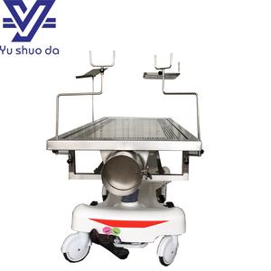 स्टेनलेस स्टील 304 अस्पताल फर्नीचर मोर्चरी का उपयोग लिफ्टिंग सिस्टम के साथ ट्रॉली को अलग करना - Product Image 4