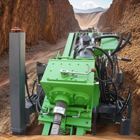 Foreuse rotative DTH sur chenilles RYX à moteur diesel, 22 CV, 250 mm, 500 m, 5000 kg, garantie 2 ans, boîte de vitesses facile