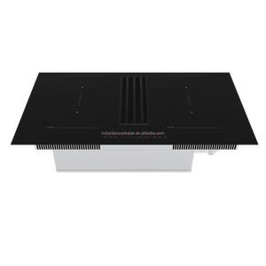 90cm 36 pollici di larghezza 4 fuochi piano cottura a induzione con ventilazione integrata - Product Image 3