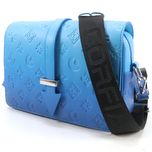 <span class=keywords><strong>Sac</strong></span> bandoulière unisexe personnalisé avec motif monogramme, bleu royal, design vintage, avec sangle réglable, élégant pour hommes et femmes - Product Image 4