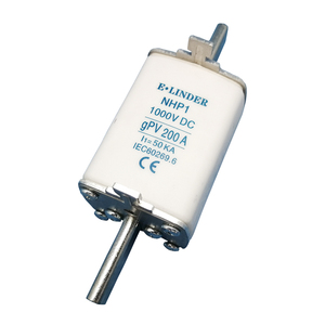 נתיך gPV פוטו-וולטאי, נתיך IEC60269, 1000V, 160A, 200A, נתיך DC - Product Image 1