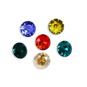 डोंगझोउ के 9 फैंसी पत्थर चैटन के आकार के कांच गैंडे थोक लक्जरी गुणवत्ता ढीली क्रिस्टल बेड्स गहने - Product Image 6