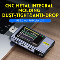 FNIRSI FNB58 Testeur USB Voltmètre Ampèremètre Déclencheur PD QC Compteur de puissance Test de capacité et d'ondulation 4-28V 7A Type-C Prise en charge de l'application