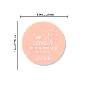 S.F.R trucco nudo naturale delicato e alticcio contorno contorno cipria arrossisce illuminante opaco albicocca nuda per il viso - Product Image 5