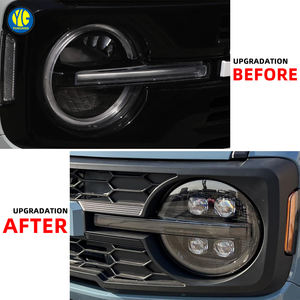 YU GUANG, piezas de coche de alta calidad para <span class=keywords><strong>Ford</strong></span> <span class=keywords><strong>Bronco</strong></span> 2020 2023, faro delantero, actualización de lámpara LED, accesorios de luz delantera - Product Image 3