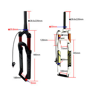 Fourche de vélo en alliage de magnésium SUNHIRA @ SH-MK100, vtt de montagne, <span class=keywords><strong>Suspension</strong></span> de vélo, <span class=keywords><strong>Suspension</strong></span> de Cycle, <span class=keywords><strong>Suspension</strong></span> à Air - Product Image 2
