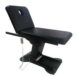 Lit de massage facial électrique Sincoo B052 à 2 moteurs en cuir synthétique pour hôtel et salon, mobilier de salon de beauté de qualité commerciale - Product Image 2
