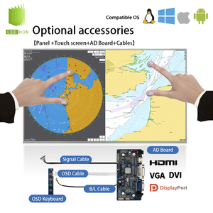Pannello LCD FHD <span class=keywords><strong>27</strong></span>.0\" 1920x1080 DV270FHM-R01 Display per Navigazione Marina Schermo Leggibile alla Luce Solare Moduli LCD da <span class=keywords><strong>27</strong></span> Pollici - Product Image 3