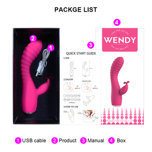 Идеальный размер авансовый дизайн фиолетовый кролик вибратор секс продукты для женщин - Product Image 5