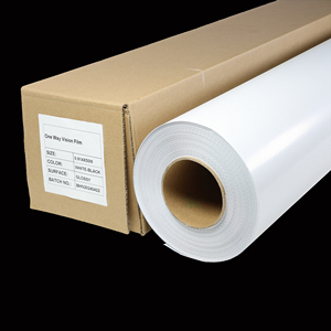 Vinilo Perforado de Visión Unidireccional, Compatible con REACH, Removible, Autoadhesivo, Imprimible con Tinta Eco-Solvente, UV y Látex, para Ventanas - Product Image 5