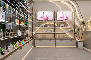 Muebles Personalizados para Tiendas de Perfumes, Muebles Modernos para Tiendas de Fragancias, Vitrinas para Cosméticos con Iluminación LED - Product Image 2