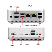 Nuevo Mini PC industrial con Win/Linux Alder Lake 6 Poe Gpio Mini PC sin ventilador