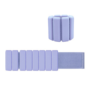 <span class=keywords><strong>Bracelet</strong></span> en silicone avec huile pour les mains, pour la course, le yoga, le fitness, la même couleur, avec carré en Velcro, 2lb, <span class=keywords><strong>poids</strong></span> de la <span class=keywords><strong>cheville</strong></span> - Product Image 3
