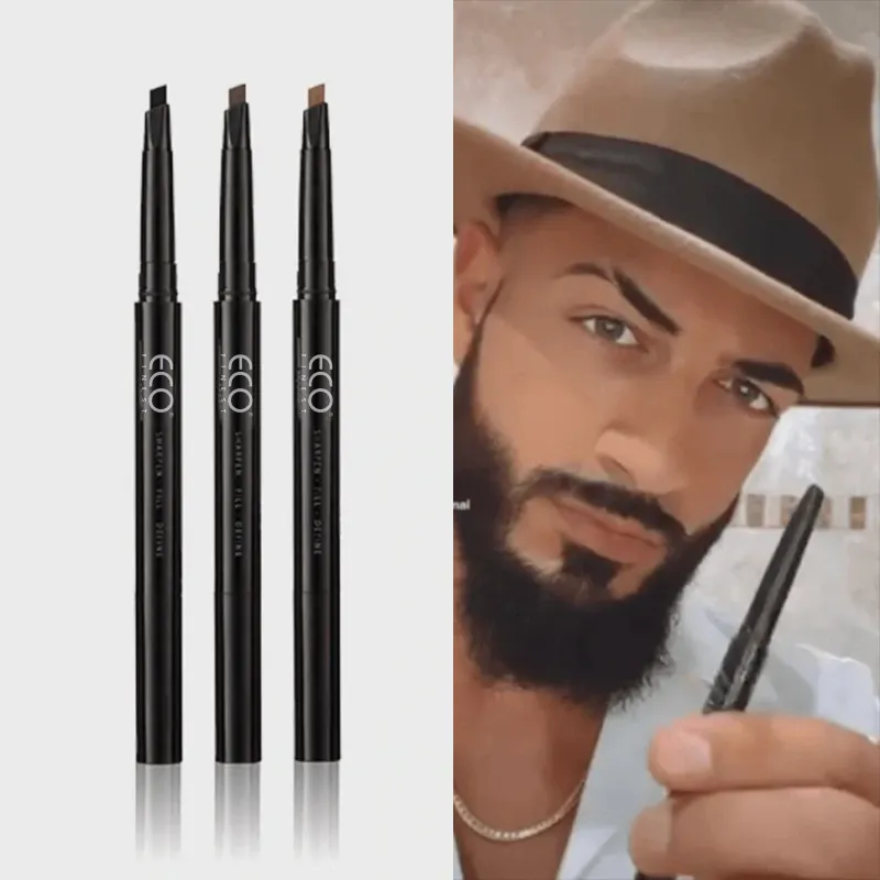 Private Label Professional Beard Filler Beard Filling Color Pen Kit Set For Men Shaping Barber Beard Pencil -585139