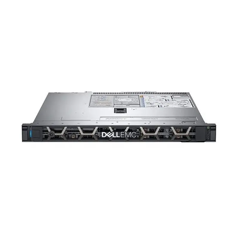 मूल ब्रांड नई PowerEdge R340 E-2124/8GB * 1/1TB 7.2K SATA 3.5*1/DVDRW/250W पीएसयू/4x3.5 खण्ड 1U रैक सर्वर