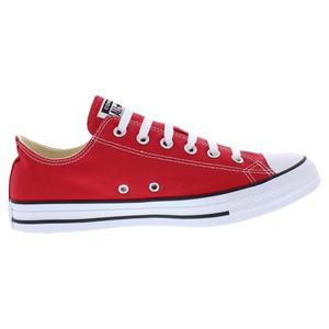 Zapatillas Converse All Star Ox Unisex Rojas de Lona, Estilo Casual de Caña Baja - Product Image 2