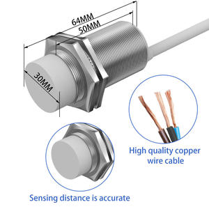 Le détecteur de proximité capacitif série M30 détecte un capteur de proximité capacitif NPN non contigüe de 20 mm sans commande. - Product Image 3