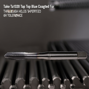 Ttake Ta1320 <b>Tap</b> Top Blue Coated For Through Holes Tapered 6H Tolerance - Product Image 3