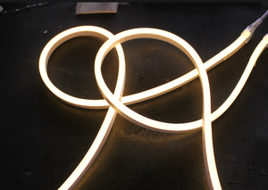 ไฟนีออนเฟล็กซ์ซิลิโคน LED กันน้ำ IP65 ตัดได้ ขนาด 10x10 มม. 24V ปรับความสว่างได้ สำหรับงานโฆษณาเชิงพาณิชย์ มาตรฐาน CE RoHS - Product Image 3