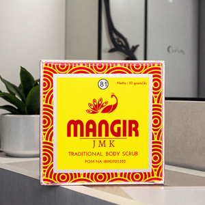 Xác thực jmk javanese công thức thảo dược mangir cơ thể chà nhẹ nhàng tẩy tế bào chết thành phần truyền thống làm sáng da cho mọi làn da - Product Image 3