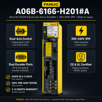 FANUC A06B-6166-H201 d'origine # Amplificateur servo à double axe Beta ISV 20/20-B 200-240V, commande servo CNC fabriquée au Japon, en stock