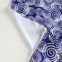 Tissu en coton et élasthanne pour vêtements, extensible dans les quatre sens, impression numérique personnalisée, fourniture directe d'usine, MOQ 1 mètre