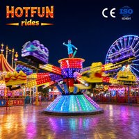 Manège Crazy Bounce Bold 30 places à vendre avec système de mouvement puissant pour grands équipements de divertissement extérieur