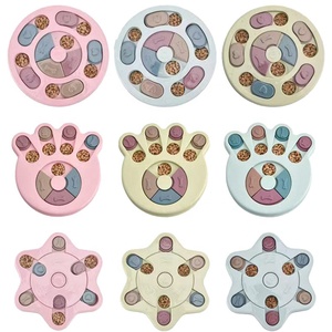 Bol anti-glouton en PP <span class=keywords><strong>pour</strong></span> animaux de compagnie, <span class=keywords><strong>pour</strong></span> <span class=keywords><strong>chien</strong></span> et chat, avec motifs floraux variés, et ensemble de jeux éducatifs d'imitation <span class=keywords><strong>pour</strong></span> animaux de compagnie - Product Image 3