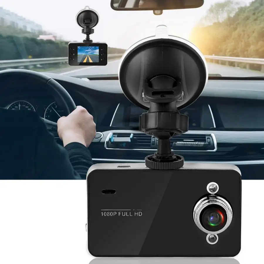 Free Shipping Dash Camera 2.4 Inch HD 1080P DVR Car Video Camera Driving Recorder Accessories Night Vision Car Black Box