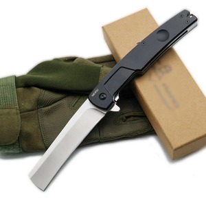 Couteau pliant d'extérieur portable pour le camping, en acier à haute teneur en carbone, DIY OEM, produit transfrontalier à succès - Product Image 3