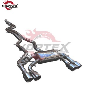 Sistema de Escape Catback de Longitud Igual VORTEX SUS304 Valvetronic para BMW F87 M2 3.0T N55 2014-2018 con Cuatro Salidas - Product Image 3