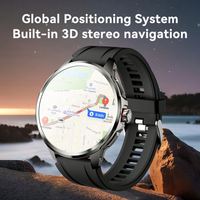 Montre connectée Android 4G ERON H99 avec WIFI, GPS, moniteur de fréquence cardiaque, carte SIM et caméra HD