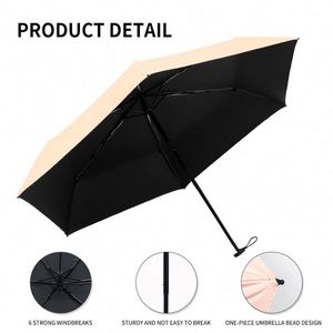 High Quality Ultralight Sunshade Automatic Custom logo 3 Folding Umbrella with Uv Coating for the Rain - Product Image 4