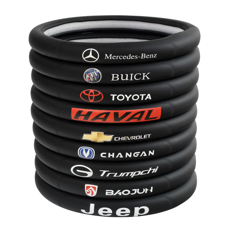 Senbolia SBLY01 Universal Leather Car Steering Wheel Cover - Custom OEM Wholesale