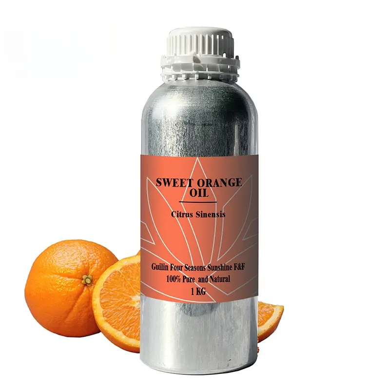 Bulk Sweet Orange oil cold pressed pure natural orange oil for skincare therapeutic grade aromatherapy massage oil