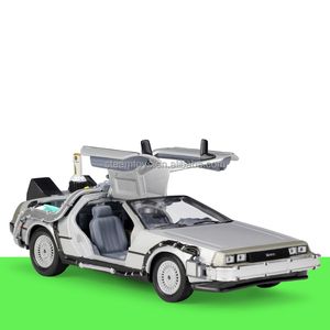 Modellino in Metallo 1/24 della Macchina del Tempo di Ritorno al Futuro DM 1981, Veicolo da Collezione Die-cast - Product Image 4