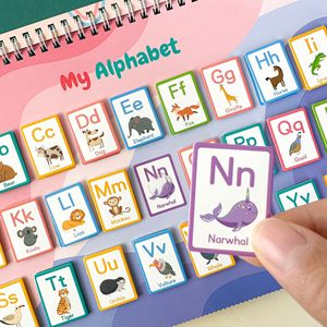 Libro Sensorial Novedoso Transfronterizo para Educación Temprana, Juguete de Rompecabezas Educativo, Libro de Actividades para Niños con Papel Reutilizable, Caja de Colores - Product Image 4
