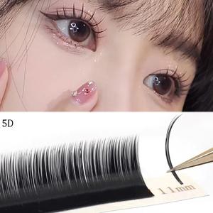 ขนตาปลอมสำหรับต่อขนตาปลอม0.07มม. แบบนุ่มธรรมชาติสำหรับสถานเสริมความงาม CC D D DD หยิก - Product Image 6