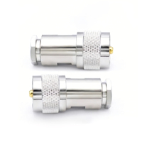 Connecteur coaxial RF SL16-J-3, type enfichable, prise UHF M pour connecteur mâle, adapté aux fils SYV50-30/RG58
