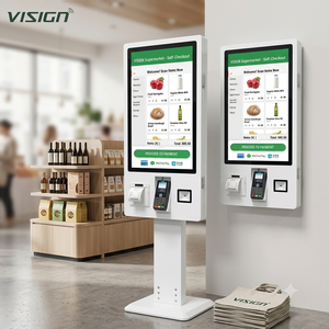 Quiosco de Autoservicio Moderno y Minimalista de 21.5 Pulgadas con Pantalla Táctil para Cafeterías y Bistrós - Product Image 4