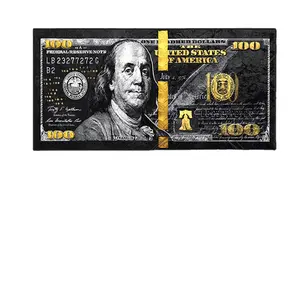 Toile d'<span class=keywords><strong>art</strong></span> mural moderne coloré de cent argent, affiche abstraite, décor de maison - Product Image 1