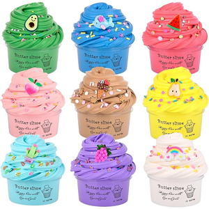 Chocolate Coffee Butter <b>Slime</b> Kit, Scented Putty <b>Slimes</b> for Kids, Soft and No-Sticky, Party Favors, Stress Relief Toys - Product Image 4