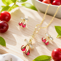Bijoux de mode très demandés, parures d'arbre (boucles d'oreilles et collier) pour femmes, fabrication chinoise