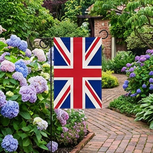 Drapeau de jardin extérieur de haute qualité 30X45CM Drapeau de jardin britannique en polyester Matériel durable Épais Imperméable Convient pour le jardin - Product Image 3