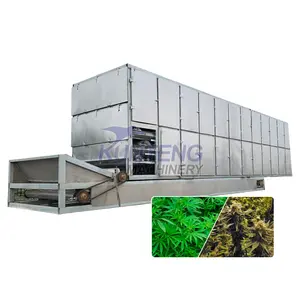 Kunteng 2023 hemp belt dryer cannabisflower dryer cbdextraction equipment