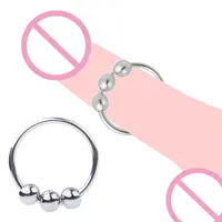 stainless steel penis cock ring testicle