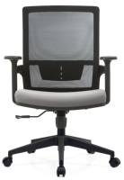 Chaise de bureau ergonomique entièrement en maille, dossier haut, design moderne, hauteur réglable, structure en acier inoxydable, pliable, durable